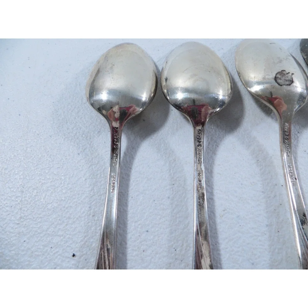 Vintage Reed & Barton Silver Wheat‎ Sterling Silver Silverware 7 Piece 250 Gram